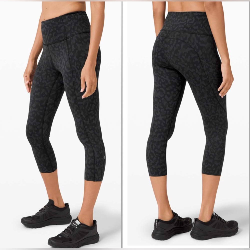Fast & Free Crop II *Nulux- 19”- size 4- Formation Camo Deep Coal Multi / Black